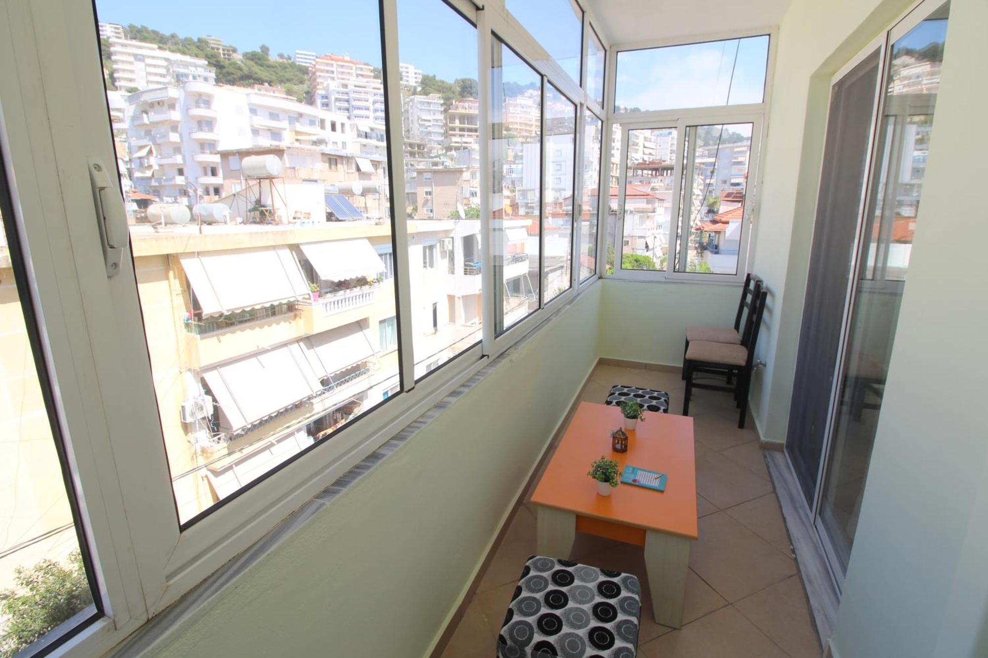 July Seaview Apartments Saranda Kültér fotó