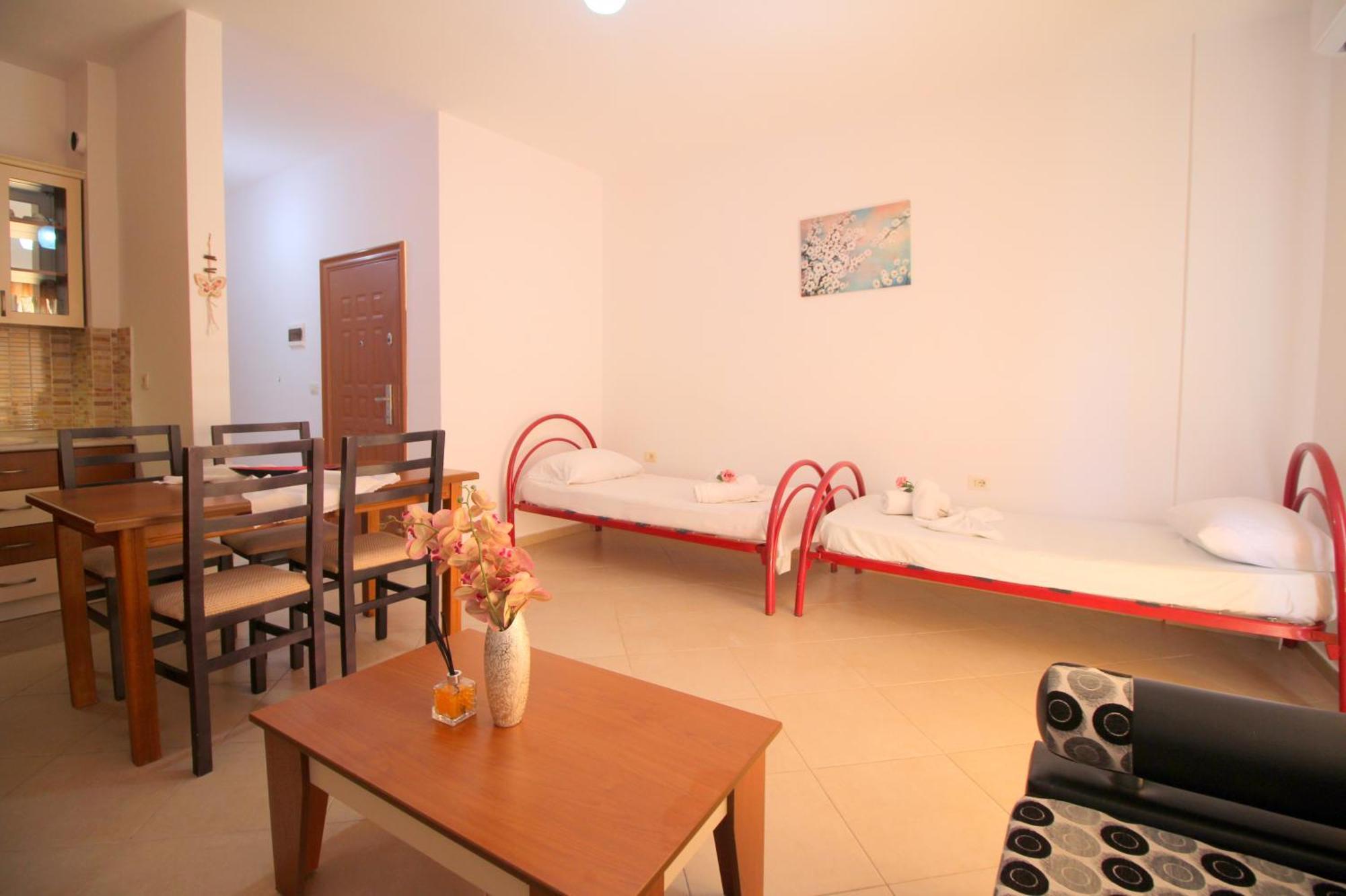 July Seaview Apartments Saranda Kültér fotó